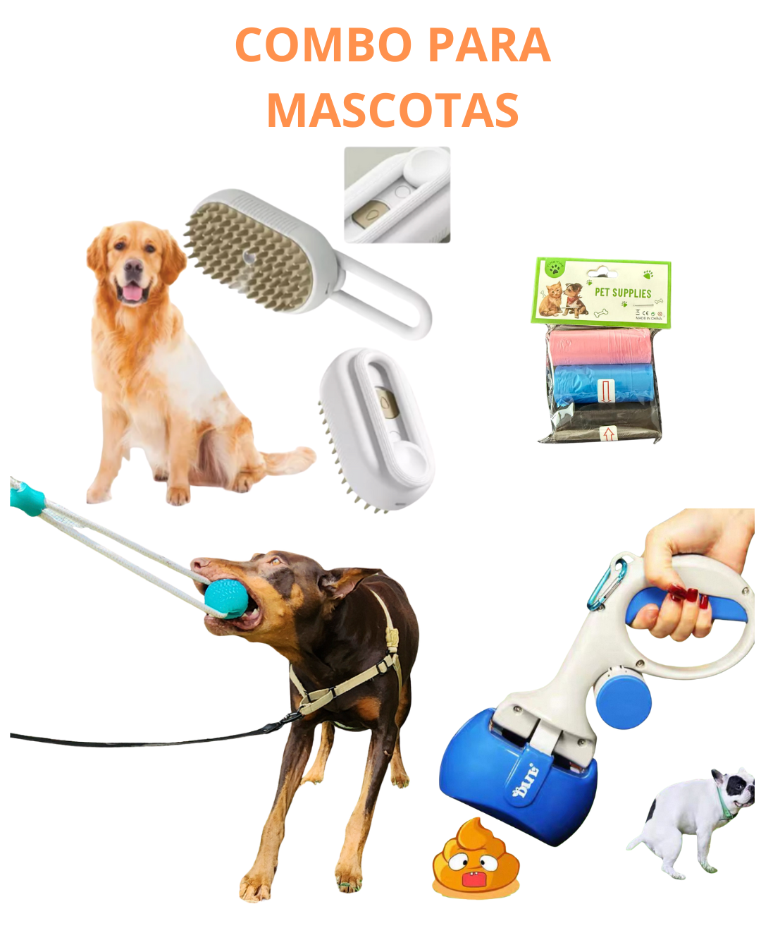 Combo mascota feliz, cuidado completo para tu peludo