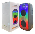 Parlante doble sonido, bluetooth portátil XL