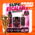 Combo capilar shampoo, bálsamo y crema nutritiva