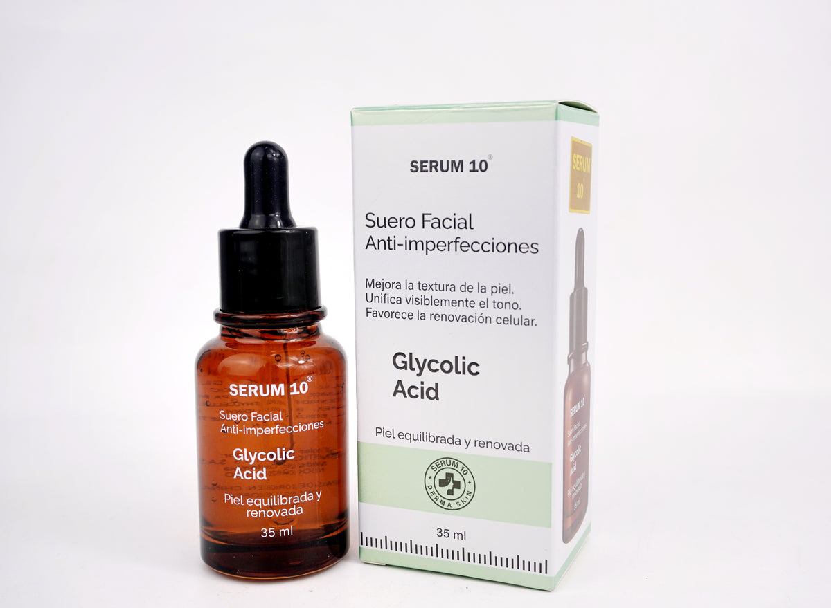 Rutina exfoliante renovadora con ácido glicólico