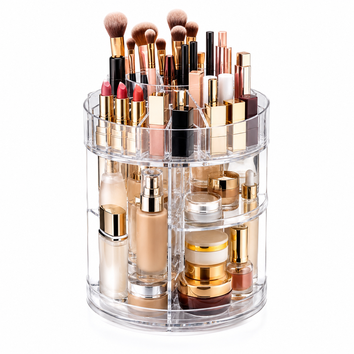 Organizador De Maquillaje Giratorio 360º