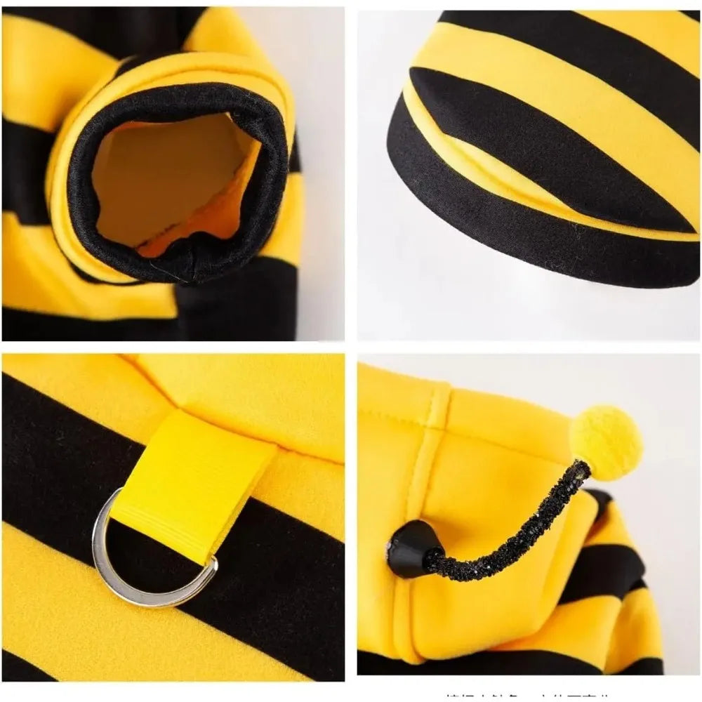 Disfraz de Abejita para Mascota – Sudadera Halloween