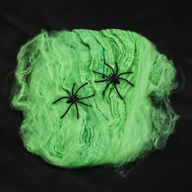 Telaraña Decorativa Halloween – Elástica Multicolor