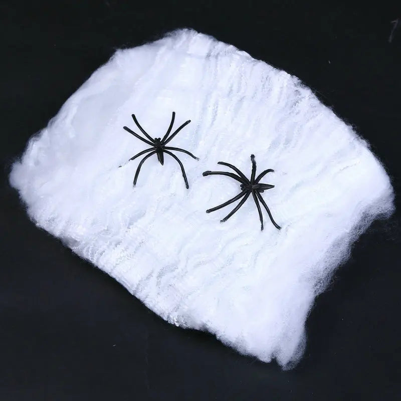 Telaraña Decorativa Halloween – Elástica Multicolor