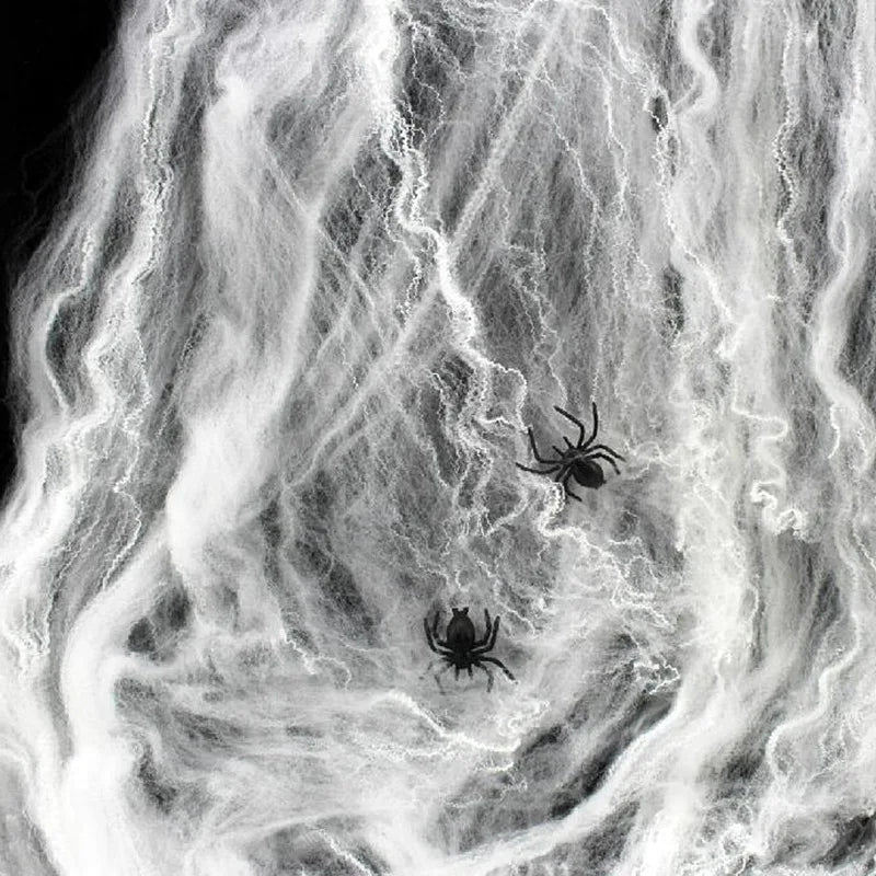 Telaraña Decorativa Halloween – Elástica Multicolor