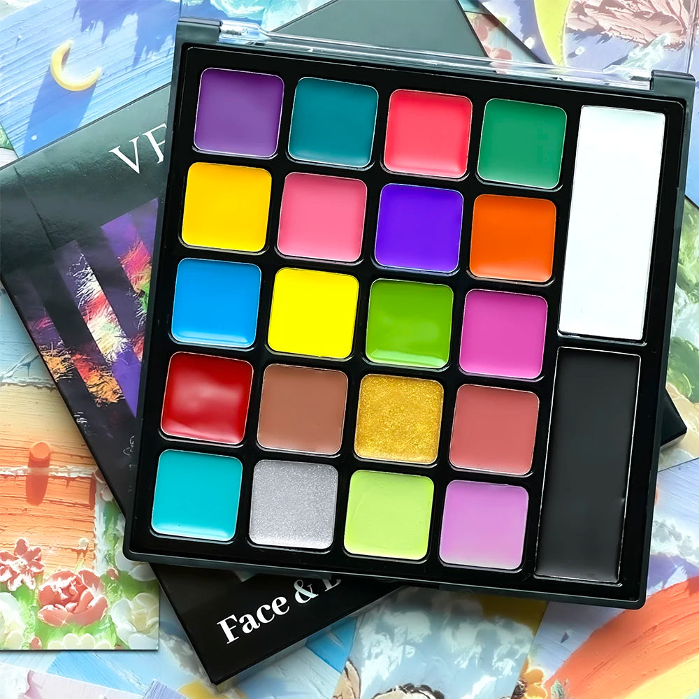 Paleta de Maquillaje Facial 22 Colores Halloween