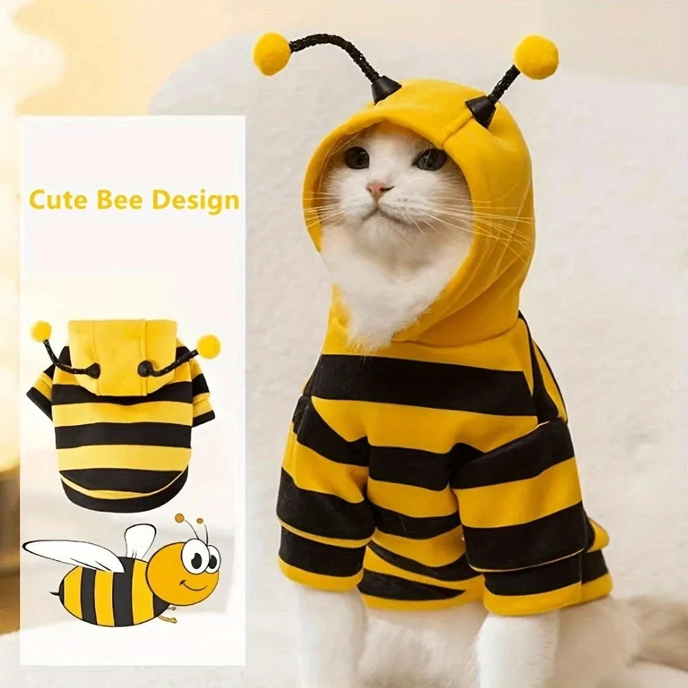 Disfraz de Abejita para Mascota – Sudadera Halloween
