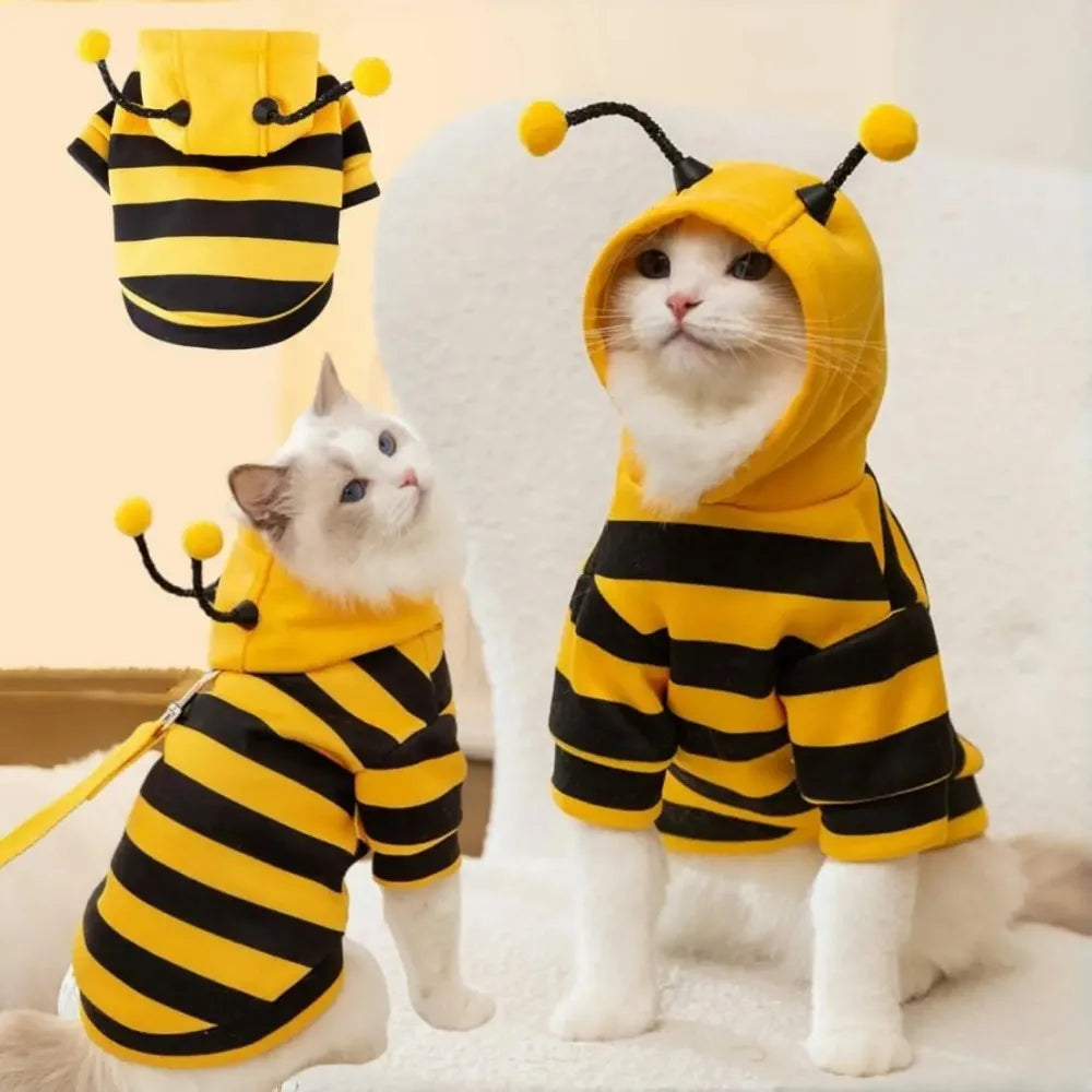 Disfraz de Abejita para Mascota – Sudadera Halloween