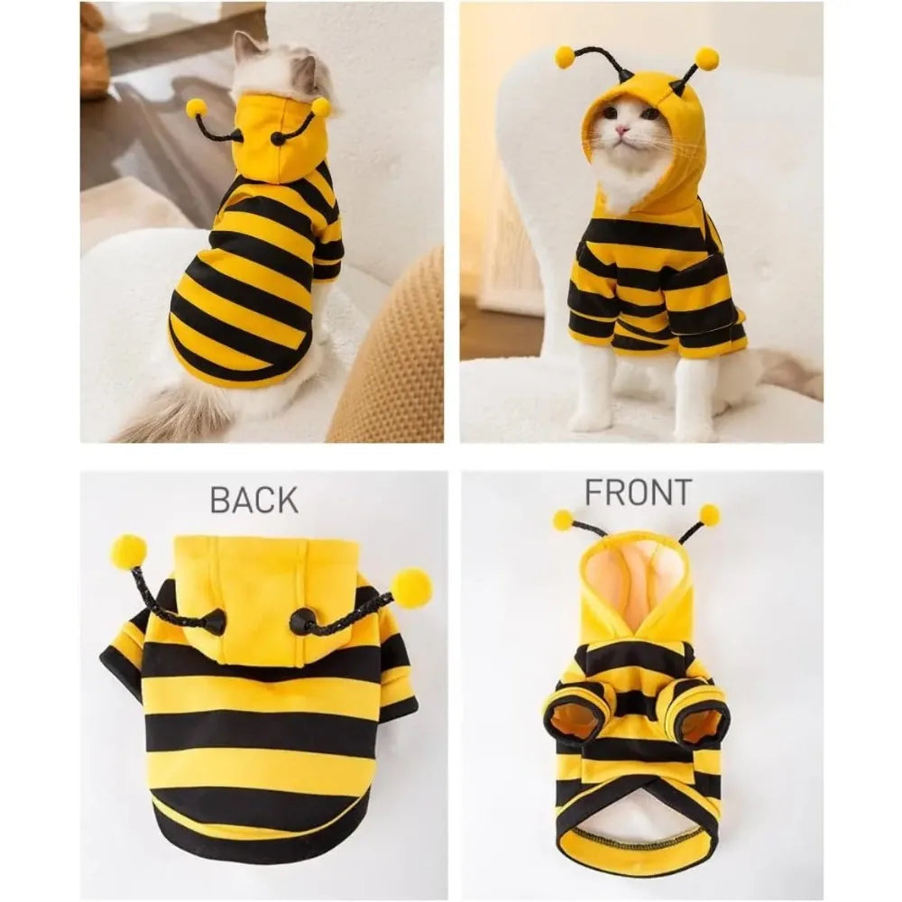 Disfraz de Abejita para Mascota – Sudadera Halloween