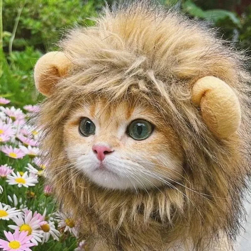 Peluca Melena de León para Mascota – Disfraz Halloween