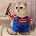 Mono Disfraz Halloween para Gatos y Perros Pequeños